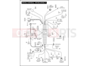 Harley-Davidson 2011 TRIKE TRI GLIDE ULTRA CLASSIC  - FLHTCUTG WIRING HARNESS, INTERCONNECT