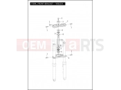 FORK, FRONT BRACKET - VRSCDX - Harley-Davidson VRSCDX NIGHT ROD SPECIAL - VRSCDX 2011