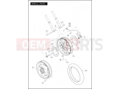 WHEELS, FRONT - Harley-Davidson VRSCDX NIGHT ROD SPECIAL - VRSCDX 2011
