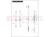 FORK, FRONT - VRSCDX - Harley-Davidson VRSCDX NIGHT ROD SPECIAL - VRSCDX 105 2011