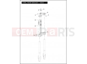FORK, FRONT BRACKET - VRSCF - Harley-Davidson VRSCDX NIGHT ROD SPECIAL - VRSCDX 105 2011