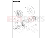 WHEELS, REAR - Harley-Davidson VRSCDX NIGHT ROD SPECIAL - VRSCDX 105 2011