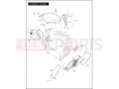 Harley-Davidson 2011 VRSC V-ROD MUSCLE  - VRSCF COSMETIC COVERS - VRSCF