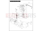Harley-Davidson 2011 VRSC V-ROD MUSCLE  - VRSCF FUEL TANK & FUEL MODULE