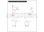 GARAGE DOOR TRANSMITTER & RECEIVER - Harley-Davidson CVO ULTRA CLASSIC - FLHTCUSE5 2010