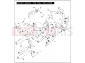 Harley-Davidson 2010 DYNA DYNA SUPER GLIDE CUSTOM  - FXDC EXHAUST SYSTEM - FXD, FXDL, FXDC & FXDB