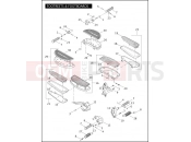 Harley-Davidson 2010 SOFTAIL CROSS BONES  - FLSTSB FOOTRESTS & FOOTBOARDS