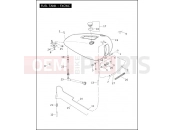 Harley-Davidson 2010 SOFTAIL SOFTAIL STANDARD  - FXST FUEL TANK - FXCWC