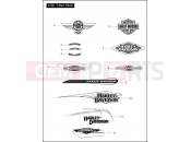 Harley-Davidson 2010 SOFTAIL SOFTAIL CUSTOM  - FXSTC FUEL TANK TRIM