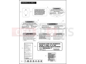 WARNINGS & LABELS - Harley-Davidson STREET GLIDE - FLHX 2010