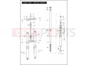 FRONT FORK - VRSCAW, VRSCDX - Harley-Davidson VRSCAW V-ROD - VRSCAW 2010