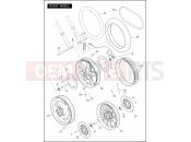 Harley-Davidson 2010 VRSC V-ROD MUSCLE  - VRSCF FRONT WHEEL