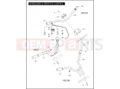 Harley-Davidson 2010 VRSC V-ROD MUSCLE  - VRSCF HANDLEBAR & THROTTLE CONTROL