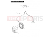 Harley-Davidson 2009 CVO/CUSTOM CVO ULTRA CLASSIC  - FLHTCUSE4 ALTERNATOR & REGULATOR