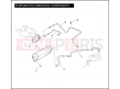 Harley-Davidson 2009 CVO/CUSTOM CVO ULTRA CLASSIC  - FLHTCUSE4 EVAPORATIVE EMISSIONS COMPONENTS