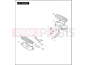 FOOTBOARDS - Harley-Davidson CVO ROAD GLIDE - FLTRSE3 2009