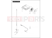 SOUND SYSTEM - Harley-Davidson CVO ROAD GLIDE - FLTRSE3 2009