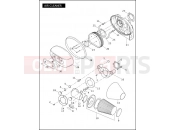 HARLEY-DAVIDSON CVO FAT BOB  - FXDFSE AIR CLEANER