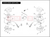 HARLEY-DAVIDSON CVO FAT BOB  - FXDFSE HANDLEBAR SWITCHES