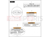 HARLEY-DAVIDSON CVO FAT BOB  - FXDFSE LABELS