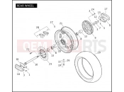 HARLEY-DAVIDSON CVO FAT BOB  - FXDFSE REAR WHEEL