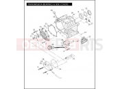 HARLEY-DAVIDSON CVO FAT BOB  - FXDFSE TRANSMISSION BEARINGS & SIDE COVERS