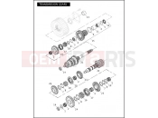 HARLEY-DAVIDSON CVO FAT BOB  - FXDFSE TRANSMISSION GEARS
