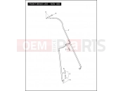 Harley-Davidson 2009 SIDECAR FLHT SIDECAR  - SIDECAR FOR FLHT FRONT BRAKE LINE - NON-ABS