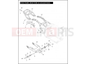 Harley-Davidson 2009 SIDECAR FLHX SIDECAR  - SIDECAR FOR FLHX REAR FRAME, REAR FORK & LUGGAGE RACK