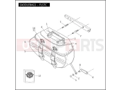 Harley-Davidson 2009 SOFTAIL FAT BOY  - FLSTF SADDLEBAGS - FLSTC