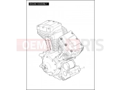 Harley-Davidson 2009 SOFTAIL NIGHT TRAIN  - FXSTB ENGINE ASSEMBLY - TWIN CAM 96â¢