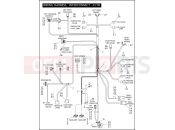 Harley-Davidson 2009 TOURING ELECTRA GLIDE STANDARD  - FLHT WIRING HARNESS - INTERCONNECT - FLTR