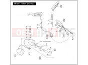 Harley-Davidson 2009 VRSC VRSCAW V-ROD  - VRSCAW FRONT TURN SIGNALS