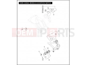 TURN SIGNAL MODULE & IGNITION SWITCH - Harley-Davidson VRSCAW V-ROD - VRSCAW 105 2009