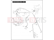 FRONT BRAKE LINES - ABS - Harley-Davidson CVO ROAD KING - FLHRSE4 2008
