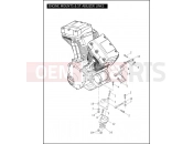 Harley-Davidson 2008 CVO/CUSTOM CVO ULTRA CLASSIC  - FLHTCUSE3 ENGINE MOUNTS & STABILIZER LINKS