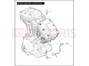 Harley-Davidson 2008 DYNA DYNA STREET BOB  - FXDB ENGINE SENSORS & SWITCHES
