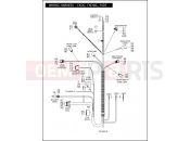 Harley-Davidson 2008 DYNA DYNA STREET BOB  - FXDB WIRING HARNESS - FXDC, FXDWG & FXDF