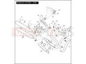 Harley-Davidson 2008 DYNA DYNA FAT BOB  - FXDF EXHAUST SYSTEM - FXDF