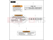 Harley-Davidson 2008 DYNA DYNA FAT BOB  - FXDF LABELS