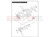Harley-Davidson 2008 SIDECAR FLHT SIDECAR  - SIDECAR FOR FLHT TRANSMISSION BEARINGS & COVERS