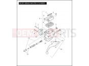Harley-Davidson 2008 SIDECAR FLHTC SIDECAR  - SIDECAR FOR FLHTC FRONT BRAKE MASTER CYLINDER