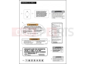 WARNINGS & LABELS - Harley-Davidson FLHX SIDECAR - SIDECAR FOR FLHX 2008