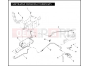 Harley-Davidson 2008 SIDECAR FLTR SIDECAR  - SIDECAR FOR FLTR EVAPORATIVE EMISSIONS COMPONENTS