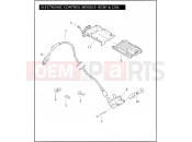 Harley-Davidson 2008 TOURING ULTRA CLASSIC  - FLHTCU ELECTRONIC CONTROL MODULE (ECM) & COIL