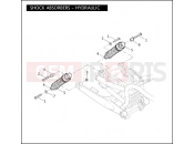 Harley-Davidson 2008 VRSC VRSCD NIGHT ROD  - VRSCD 105 SHOCK ABSORBERS - HYDRAULIC