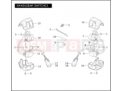 Harley-Davidson 2008 VRSC VRSCDA NIGHT ROD W/ABS  - VRSCDA HANDLEBAR SWITCHES