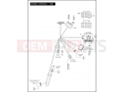 Harley-Davidson 2008 VRSC VRSCDA NIGHT ROD W/ABS  - VRSCDA WIRING HARNESS - ABS (CONTINUED)