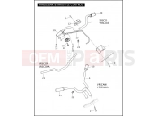 HANDLEBAR & THROTTLE CONTROL - Harley-Davidson VRSCDX NIGHT ROD SPECIAL - VRSCDX 2008