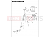 WIRING HARNESS - NON ABS (CONTINUED) - Harley-Davidson VRSCDA NIGHT ROD W/ABS - VRSCDA 105 2008
